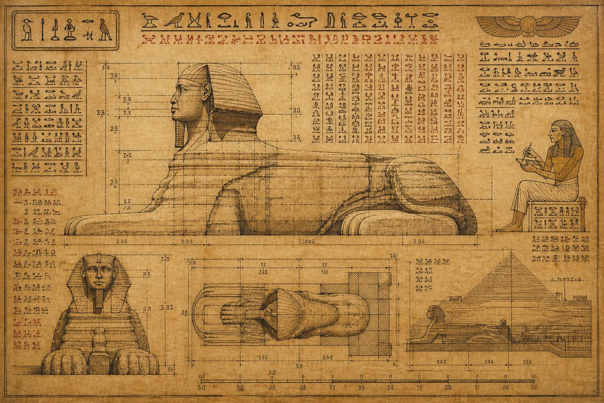 Ancient Schematic Blueprints of Landmarks