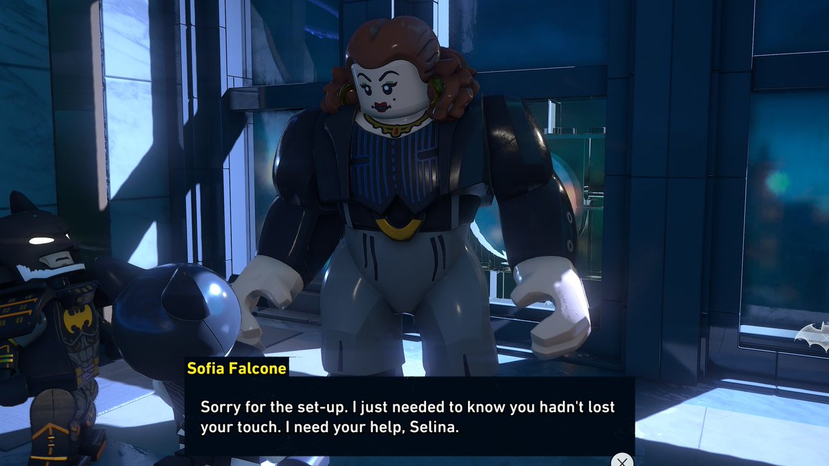 Blitzwinger's tweet image. First Look at Sofia Falcone in the NEW LEGO Batman game

#LEGOBatmanGame