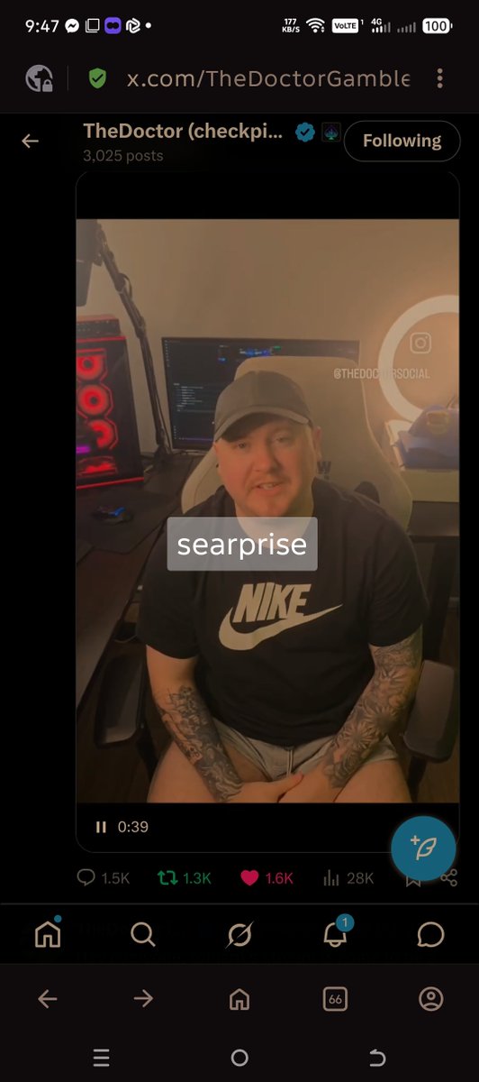 searprise tweet media