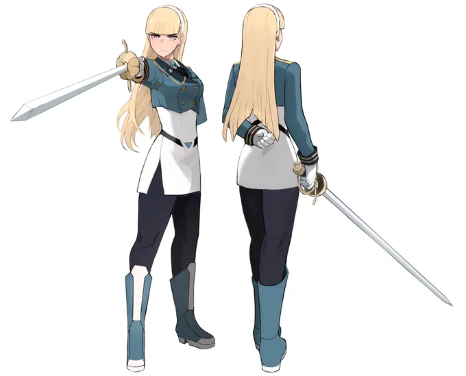 I will simply study the blade