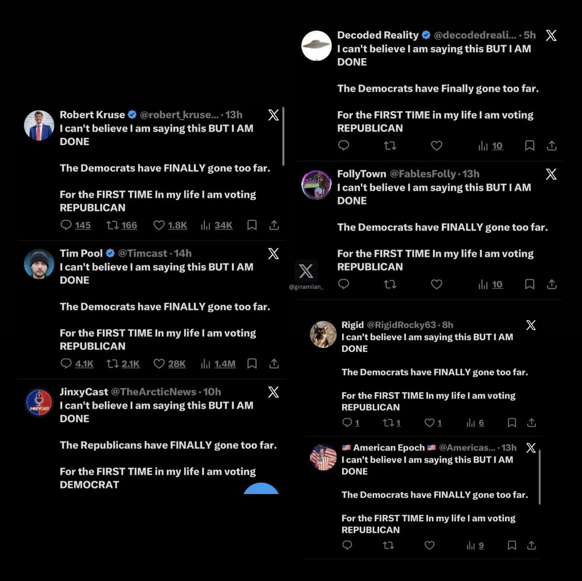 Gina Milan tweet media
