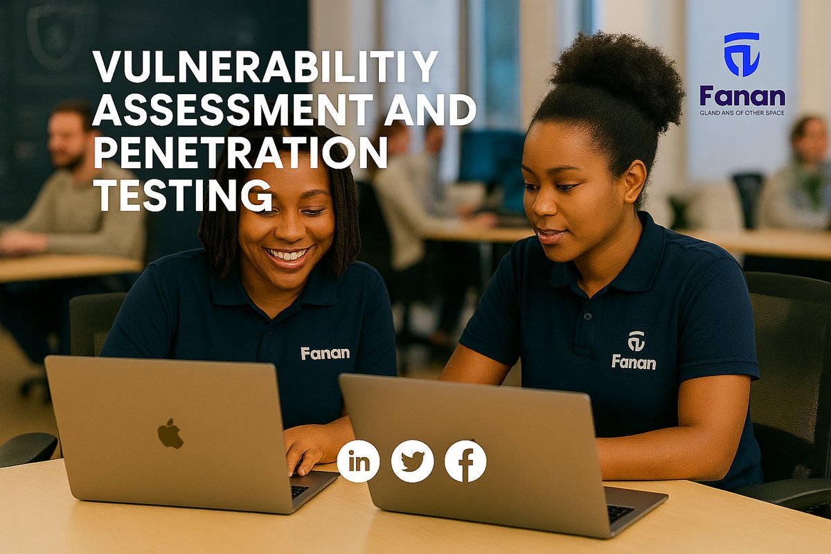 FananLimited's tweet photo. At Fanan Limited, we assess real world risks, validate exposure, and provide actionable remediation insights to strengthen cybersecurity resilience across networks, applications, and cloud environments.
#FananLimited #PenetrationTesting #CybersecurityAfrica #InformationSecurity https://t.co/2Mz3FOIP2c
