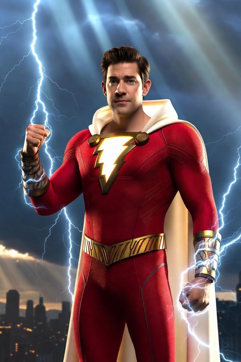 micasadigital's tweet image. #JohnKrasinski como #Shazam en el #DCU de #DCStudios o en un universo espagueti del infinito multiverso de DC.