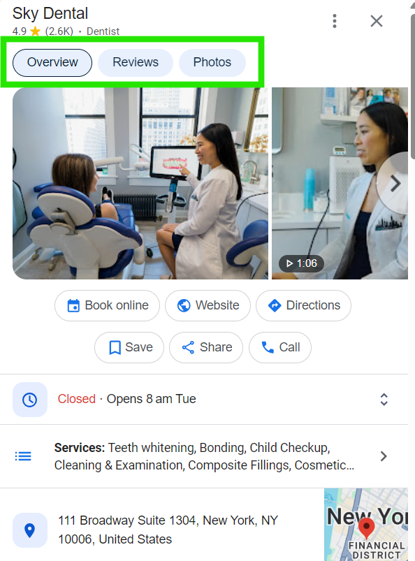 robinmehta66's tweet photo. Reviews and Photos are more prominent on the Google Business Profile Desktop version @rustybrick https://t.co/0VY9vu08zR