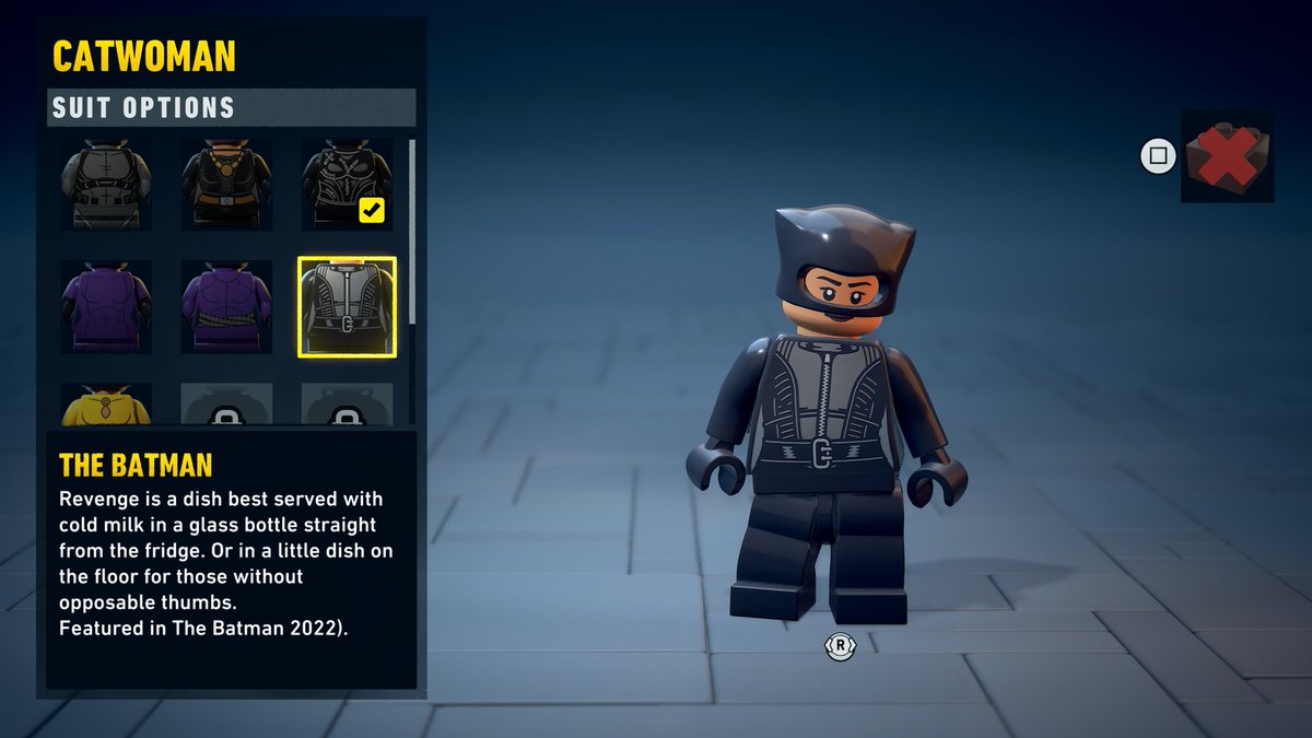 First Look at "The Batman" Catwoman suit in the NEW LEGO Batman game

#LEGOBatmanGame