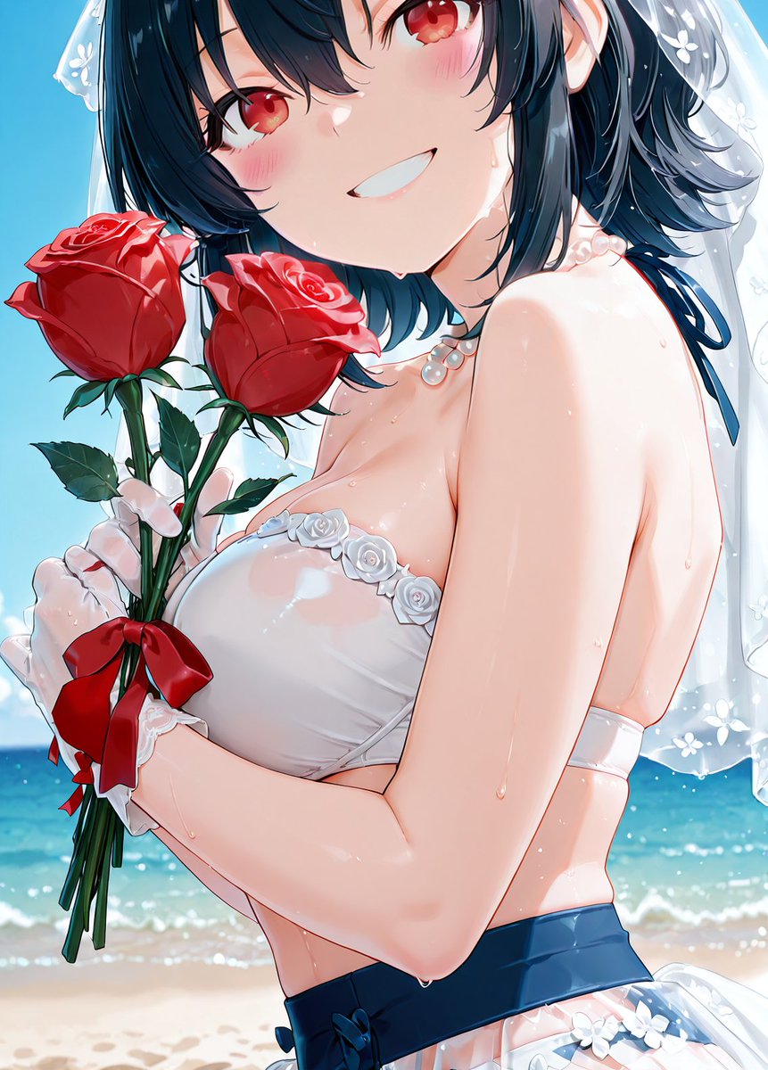アニメ風手描き水着イラスト アニメ風のかわいい水着の女の子のイラスト素材 [118840206] - PIXTA