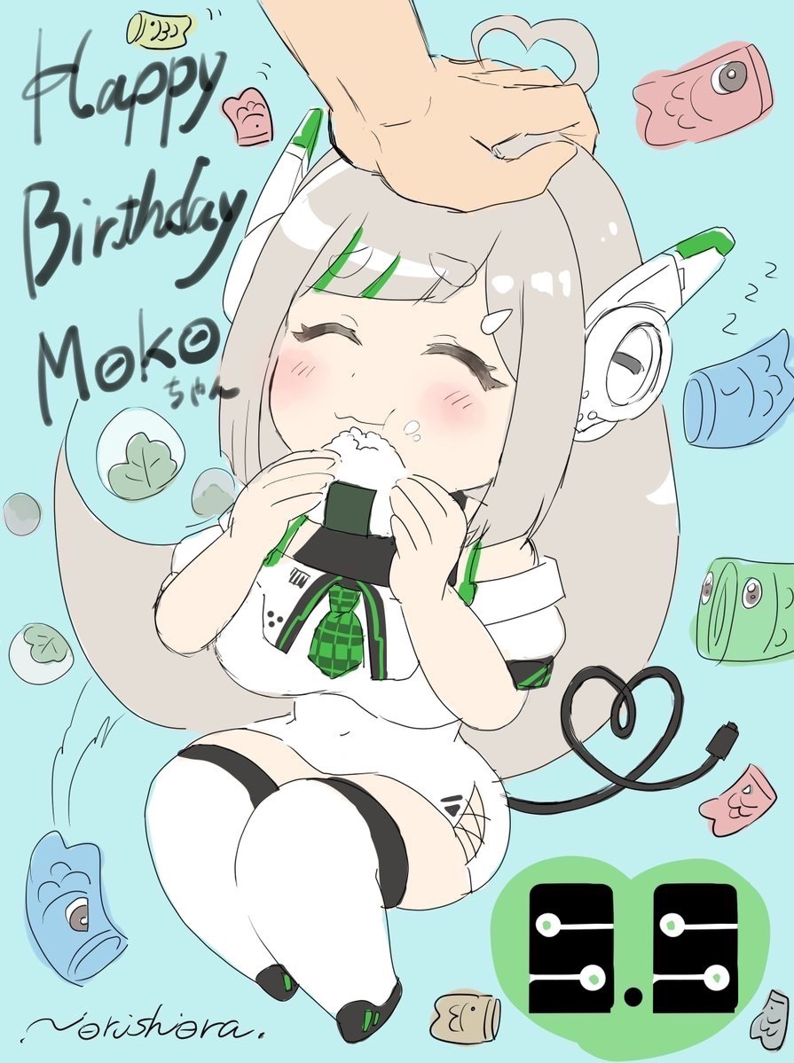 モケさん( #mohe6037 )ちのモコちゃんのお誕生日FA🥳🎂 再掲。