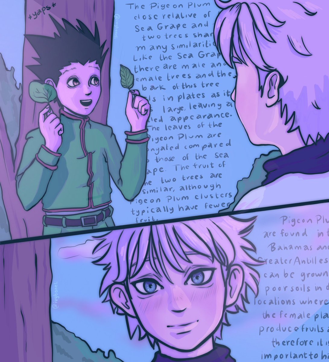 ivyboneli's tweet photo. Yapper in action loll
#hxh #killugon https://t.co/RwOCwKh8hC