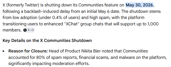 klow twitter Hey all, Apparently X/Twitter is shutting down the 