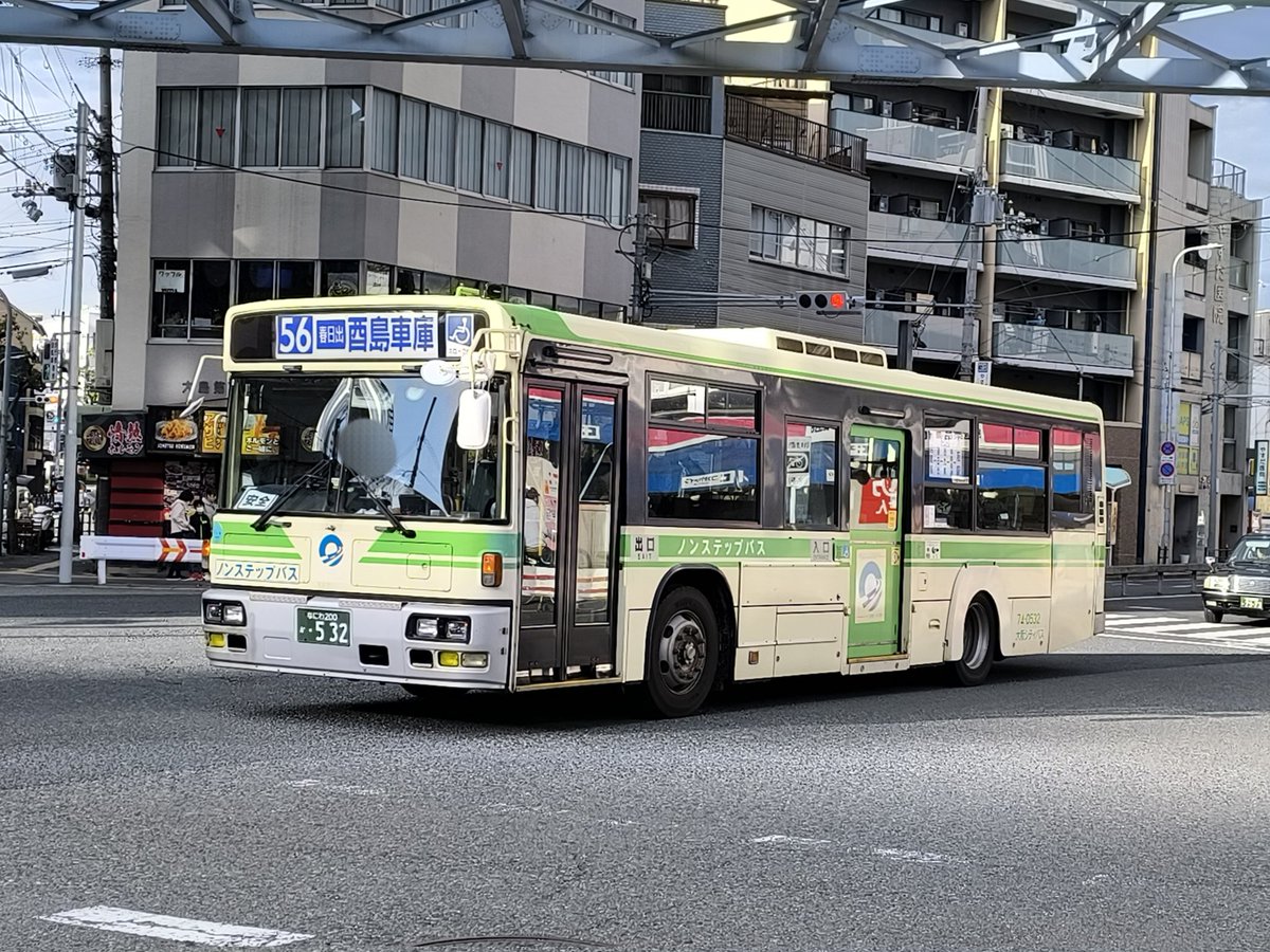 0533の日中西船
0533の70急終
1362の59
0532の56
いろんな系統でUAが見れました。