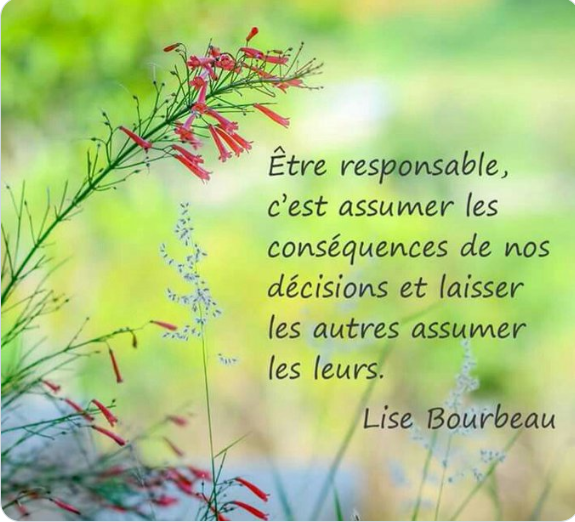 DVanOnacker's tweet image. Douce journée à vous, à nous, à toi, à moi… ✍️
#citation  #Lise Bourbeau