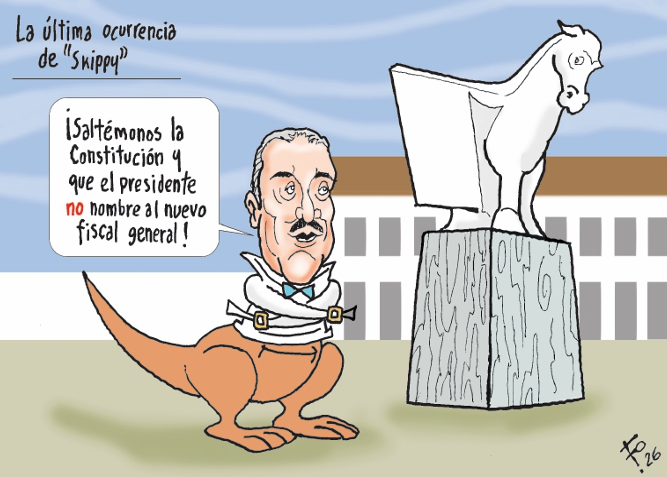#EnClaveDeFo | El genial Fo nos presenta este martes 05 de mayo la caricatura titulada: “La última ocurrencia de Skippy”.