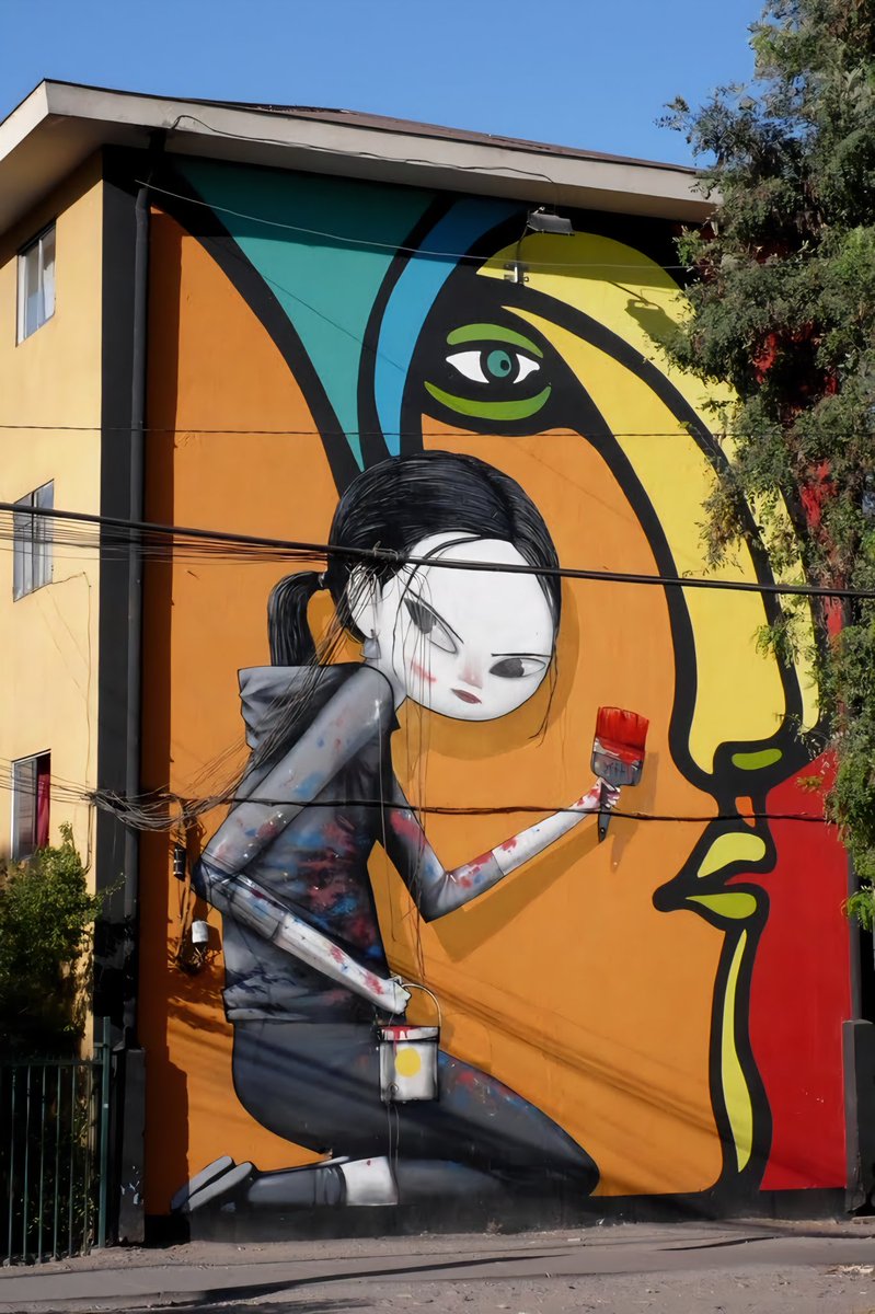 Burai_L's tweet image. Reggelek #graffiti 
Mono Gonzalez &amp;amp; Seth