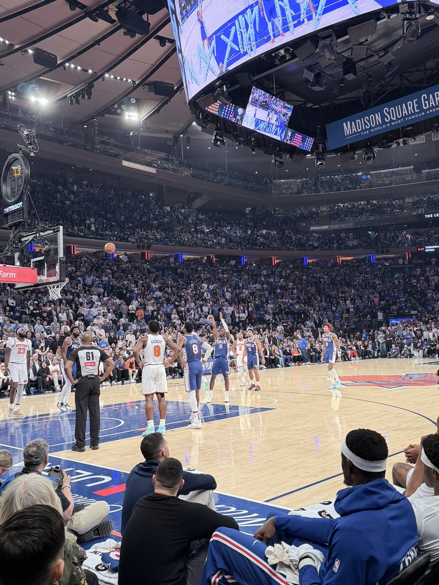 TakiDespo's tweet image. Sat a few seats to your right 💪🏻
#LetsGoKnicks