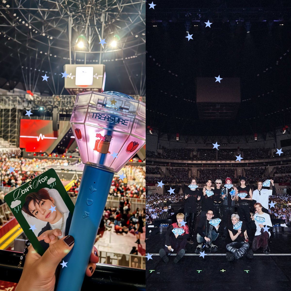 ayafleurdeor's tweet photo. Konser kapan, upload kapan 😭
But honestly… thanks to Treasure, konser pertamaku bareng mereka tuh bukan cuma seru, tapi bener-bener berasa hidup.

Kayak… di tengah rame-nya crowd, lampu, dan suara yang pecah, ada momen di mana gue ngerasa: “oh, this is what happiness sounds like.”

Hari itu bukan cuma soal konser, tapi tentang mimpi kecil yang akhirnya kejadian, tentang rasa yang nggak bisa dijelasin full pakai kata-kata. 💭🤍

#TREASURE_IN_JAKARTA 
#TREASURE_PULSEONinJakarta