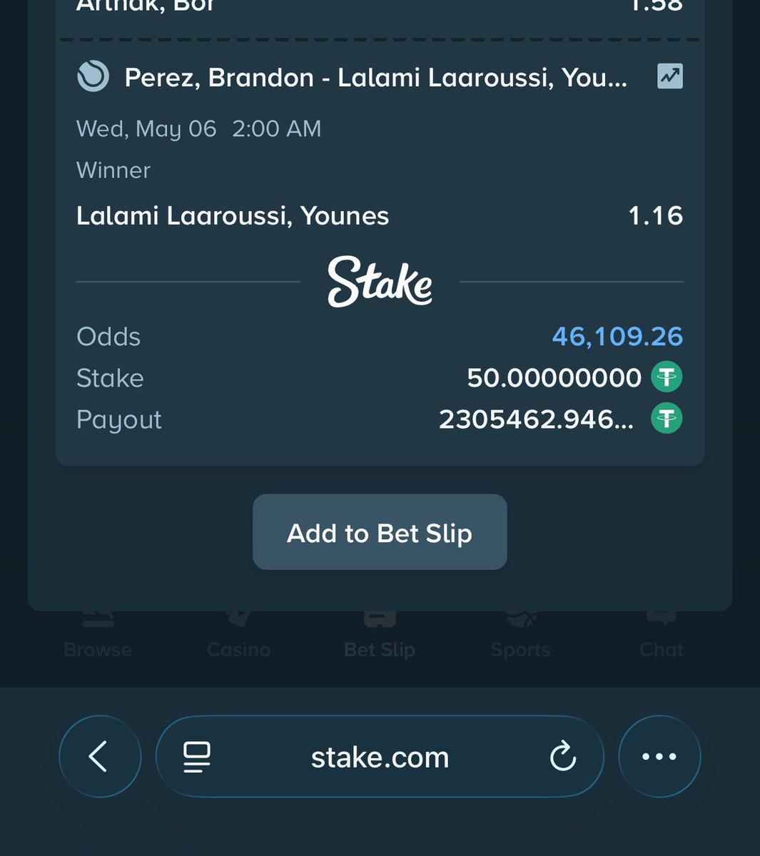 45k odds stake.com/sports/home?be…

71 odds stake.com/sports/home?be…

9 odds stake.com/sports/home?be…

308 odds stake.com/sports/home?be…

10 odds stake.com/sports/home?be…

Register a STAKE account via link stake.com/?c=f213c5ba25&…

Use welcome code ‘banks’ for weekly airdrops and