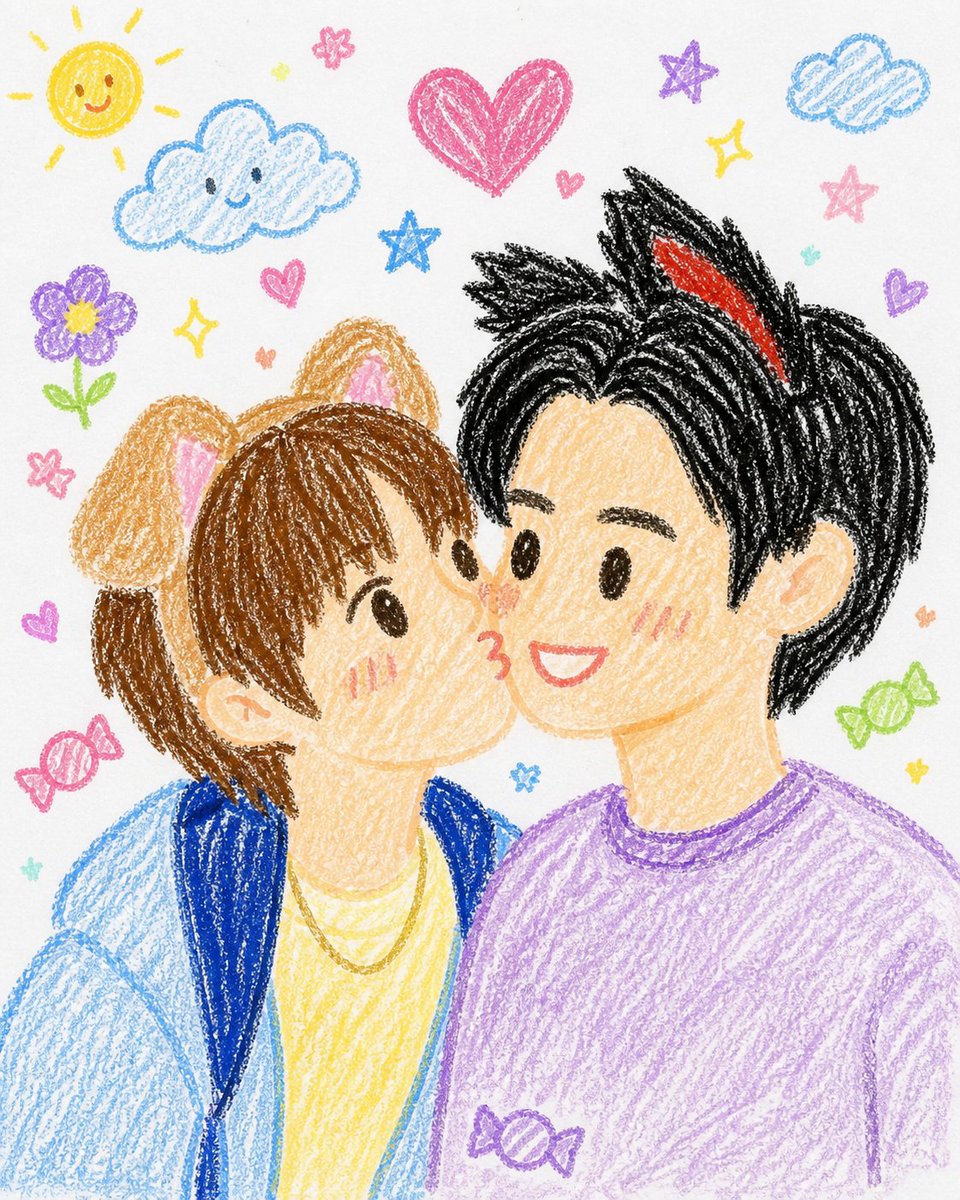 MaDoo Y 「 ❤️💜」 tweet media