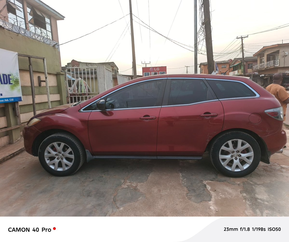 Dreamahsfx's tweet image. Clean local used Mazda CX-7 2007/2008 
4.8M only 
Buy and drive 
Abulegba Lagos 

#carsforsale #lagos #cars #forsale