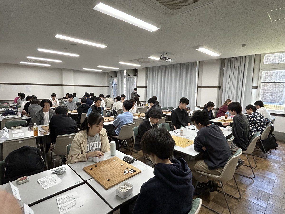 関東学生囲碁連盟 tweet media