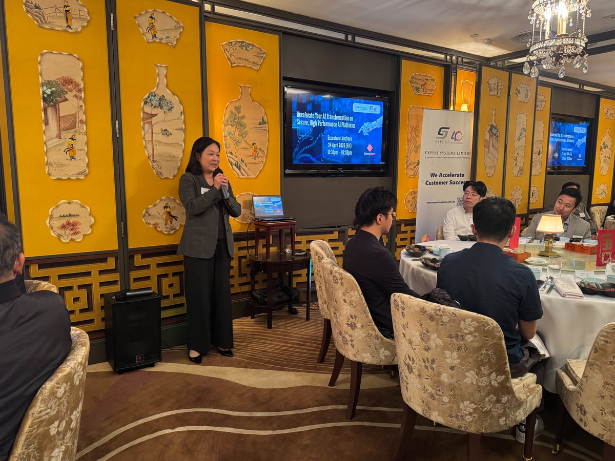 ExpertSystemsHK's tweet photo. ✨On Apr 24, we had the pleasure of hosting an executive luncheon🍽️with Dell, centered on Accelerating AI Transformation with Secure, High‑Performance AI Platforms. In addition to exploring Dell’s next‑gen AI innovations, our team introduced OpenClaw, sparking lively discussions. https://t.co/RAn33vryya