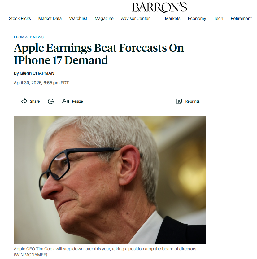 fjeronimo's tweet photo. "A big question will be whether Ternus has "the appetite for the kind of bold, occasionally uncomfortable decisions" that defining an @Apple AI platform will require, said @IDC analyst Francisco Jeronimo."

https://t.co/vWOaHoz1K8 https://t.co/uVKfSB5jTl