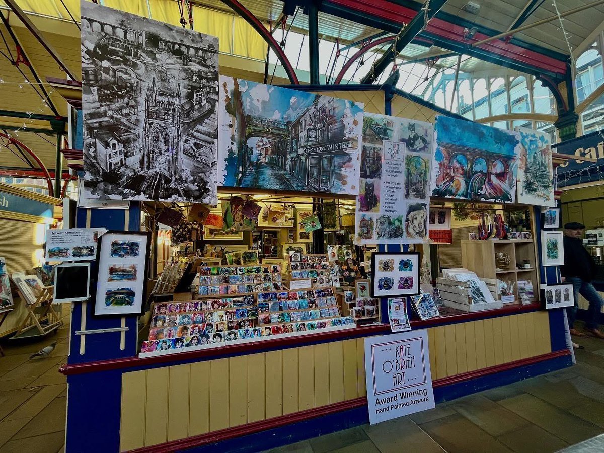 ADG_Moore's tweet image. Bring colour into your #interiordesign in #Stockport and visit Kate O’Brien Art at @theSKmarket every Tuesday, Thursday, Friday and Saturday 😊
