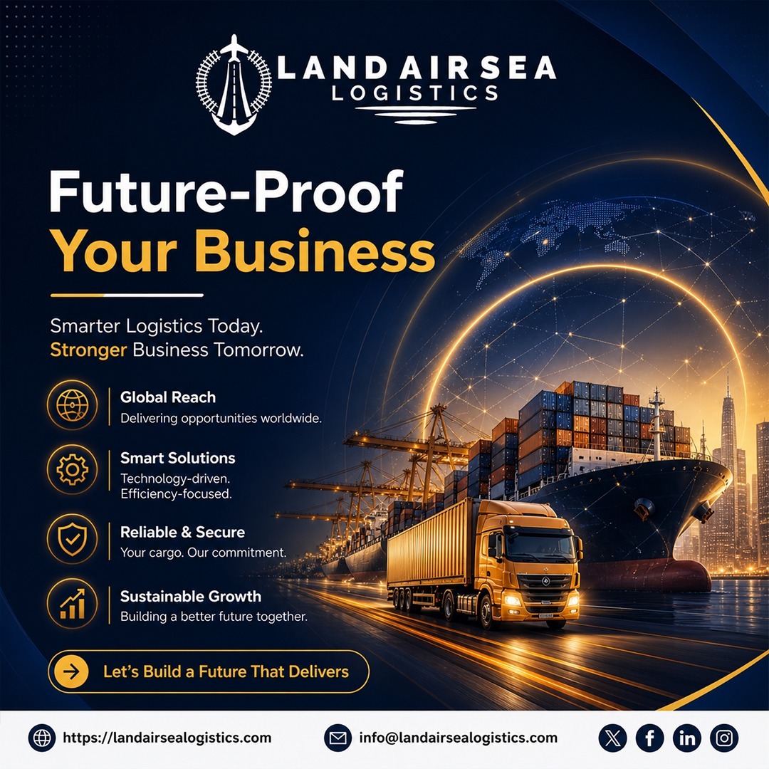 LandAirSeaLogis's tweet image. Structure, systems, and strategy protect your company’s long-term value. #FutureReady #LandAirSeaLogistics Build for the long term.