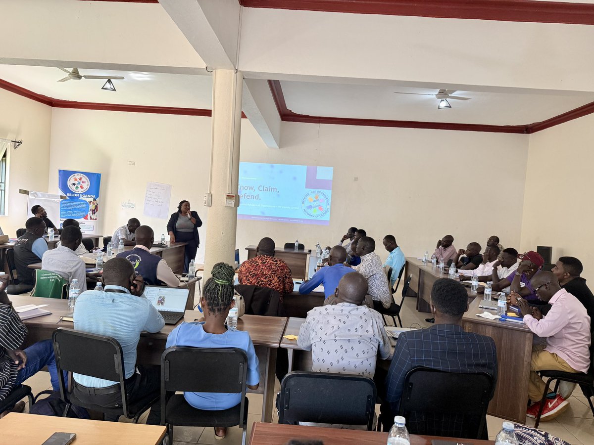 relonuganda's tweet photo. We have kicked off a 3-day training in Refugee Rights for RLO leaders in West Nile region.

The training is designed to strengthen the capacity of RLO leaders by equipping them with a clear understanding of both international and national refugee legal frameworks.

#RefugeeRights https://t.co/Llwgf2gx9w