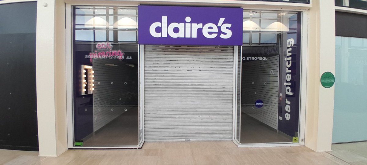 RoyMathur's tweet image. #Claires #UK #retail chain bites the dust.