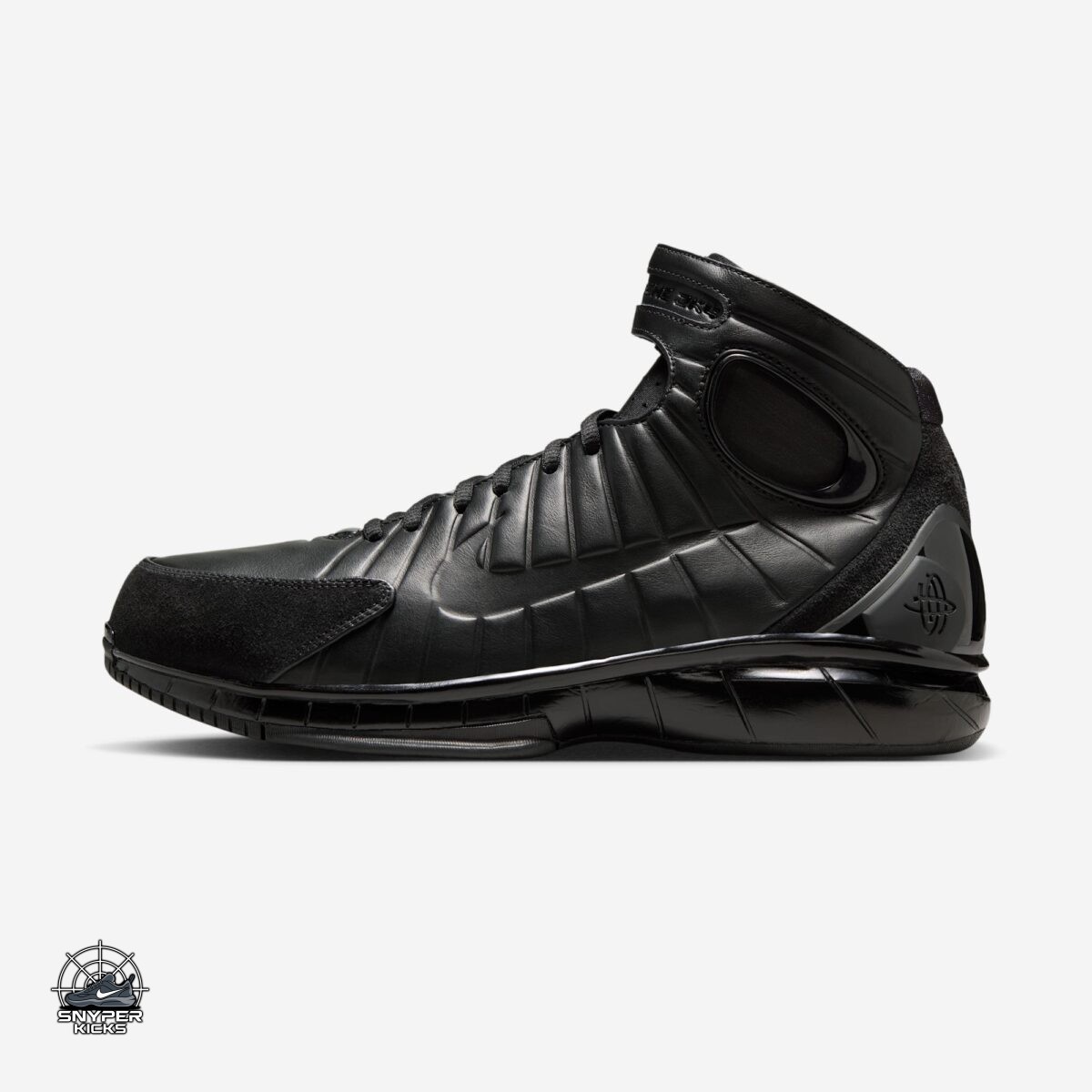 SnyperKicks's tweet image. Nike Air Zoom Huarache 2K4 OT "Black"
Colorway: Black/Black/Black
Style Number: 
Release Date: April 30, 2026
Price: $200
#Black #nike #zoom #huarache