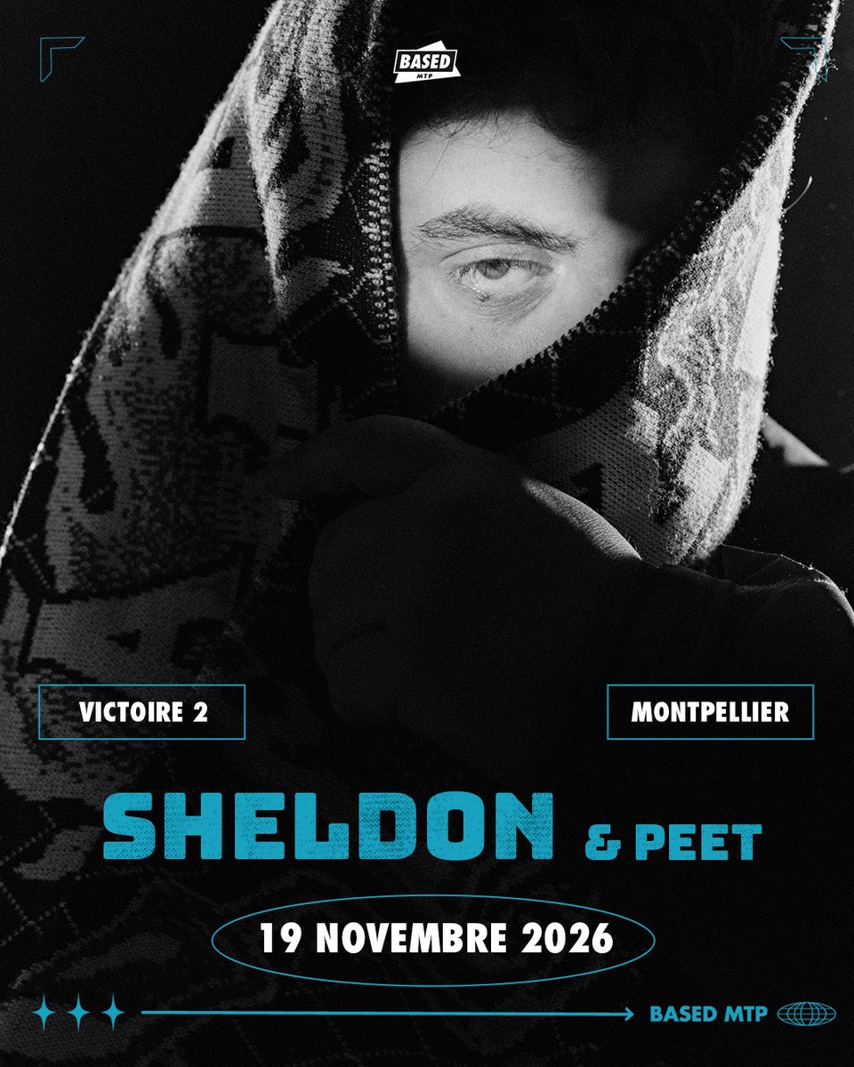 basedmtp's tweet photo. SHELDON &amp; PEET au Rockstore le 19 Novembre 2026 

Tu viens ? 

🎟️ https://t.co/oO20qirRJ3 https://t.co/RNi2xnbk3W