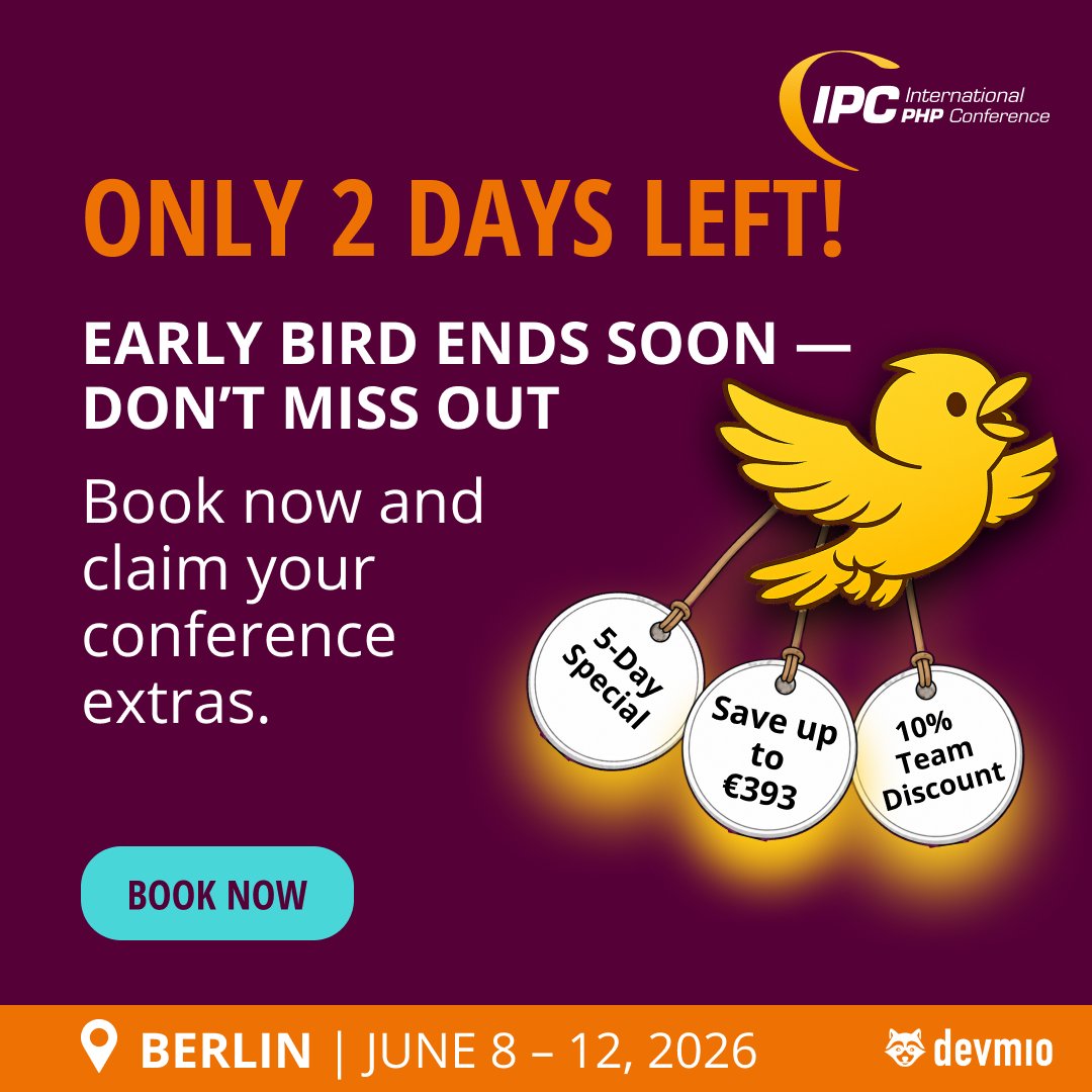 International PHP Conference tweet media