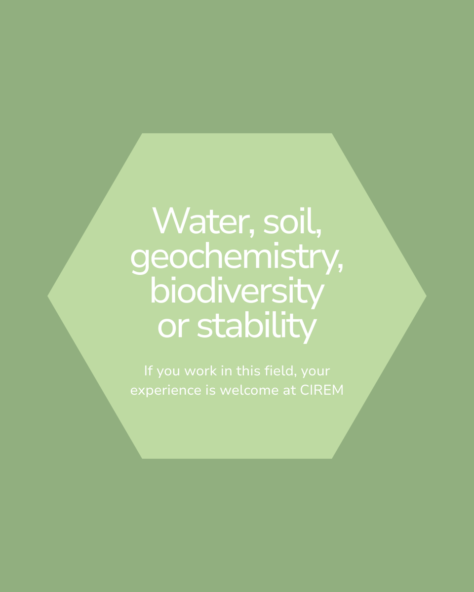 CIREMconference's tweet photo. 🙋‍♂️ If you work in any of these fields, this conference is for you.
🔹 Consultancy or engineering
🔹 Water, soil, geochemistry, biodiversity
🔹 Administration, research
🔹 Environmental monitoring
#CIREM2026 #MiningRestoration #Sustainability #Science #ResponsibleMining https://t.co/rP1fLxYOPJ