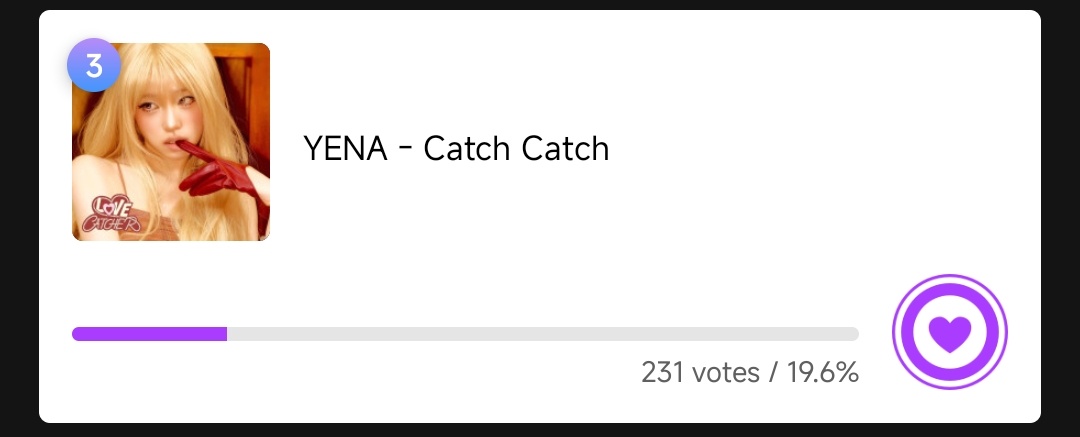 JIGUMIS ‼️

PRE-VOTING FOR MUSIC CORE HAS STARTED PLEASE PARTICIPATE AND VOTE ‼️