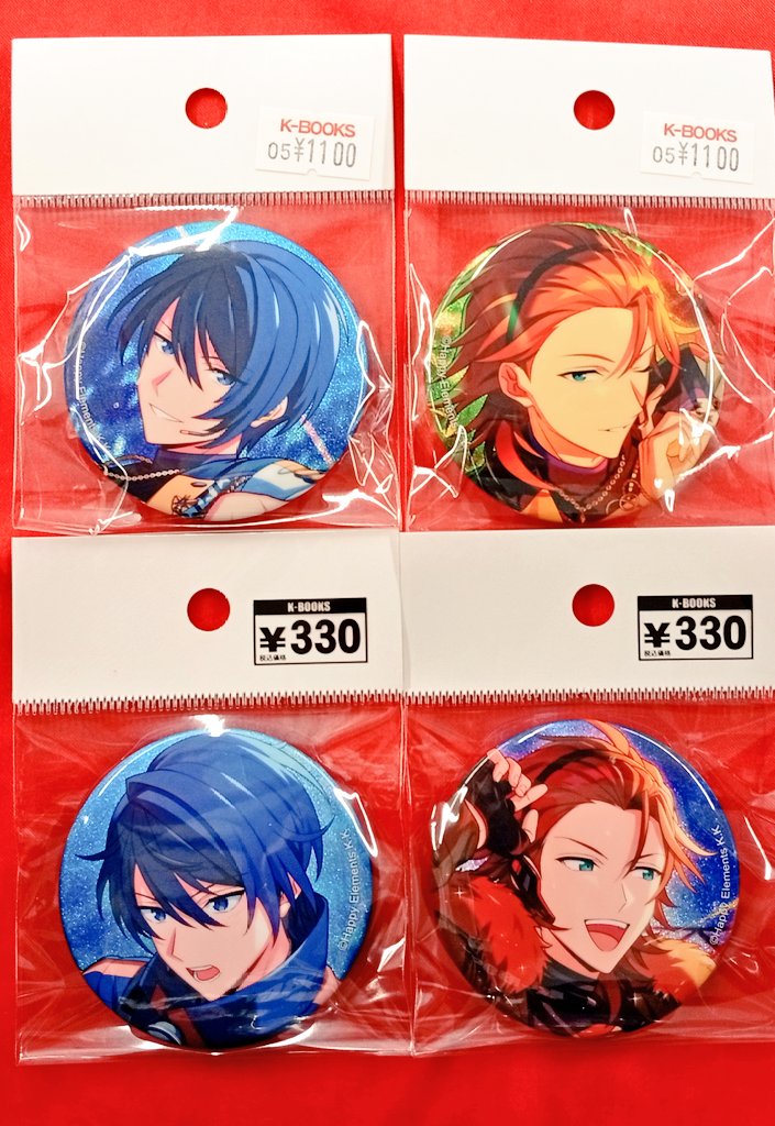 入荷情報】 エリオスライジングヒーローズ あんスタコラボ 缶バッジ