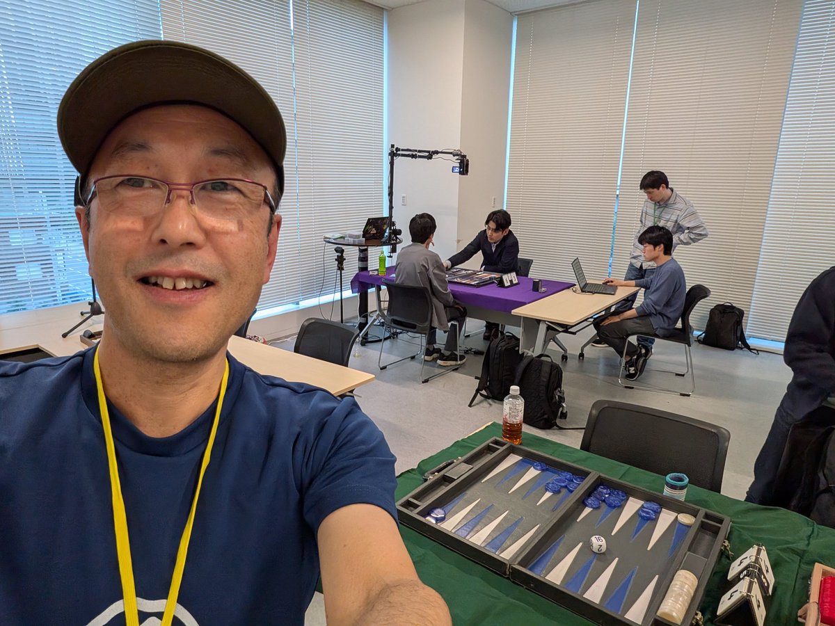 mkisono's tweet photo. なんと、今年もラストチャンスで優勝し、連覇しました！ https://t.co/gsW4mqm9bf