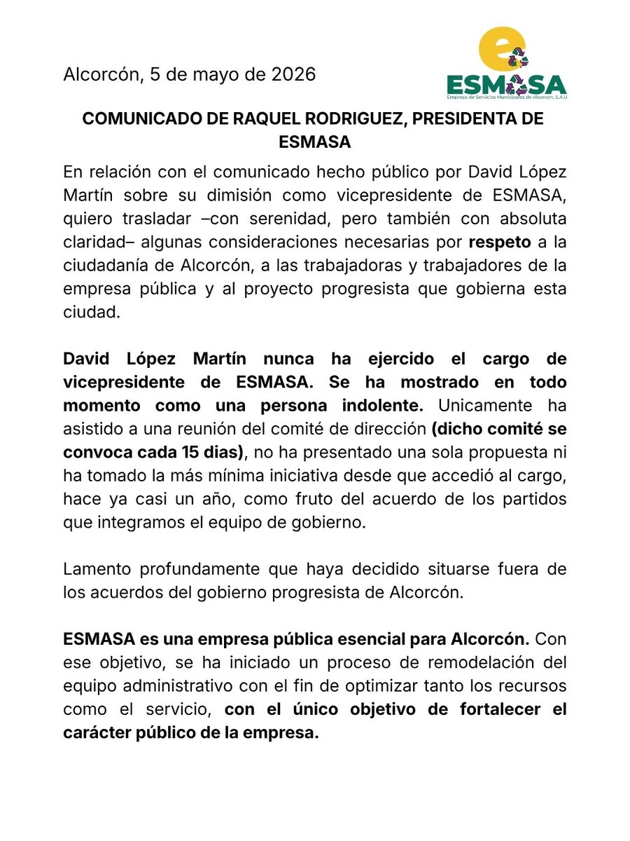 Raquel Rodríguez tweet media