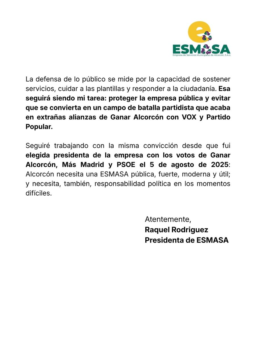Raquel Rodríguez tweet media