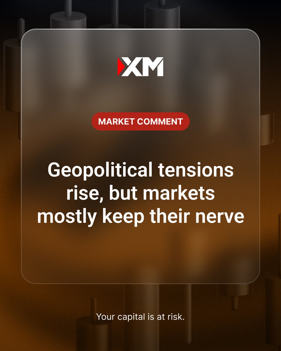 XM_COM's tweet photo. Heightened risk of renewed #US #Iran hostilities; #Oil stabilizes, but #risk appetite remains supported; #BTC climbed above $80k; #RBA hikes but signals pause, pushing #AUD lower; focus shifts to US data & #Fedspeak.
 
Our daily commentary 👉 https://t.co/281wIoFVLB
 
#XM #MarketComment