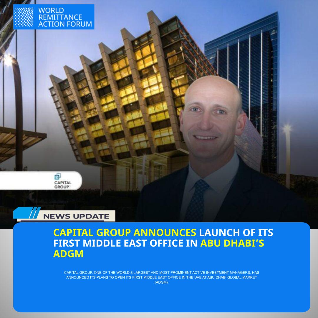 Capital Group is set to expand its global footprint with the launch of its first office in the Middle East at Abu Dhabi Global Market (ADGM), marking a major milestone in the firm’s international growth strategy.#MiddleEast #AbuDhabi #ADGM #GlobalExpansion #InvestmentManagement