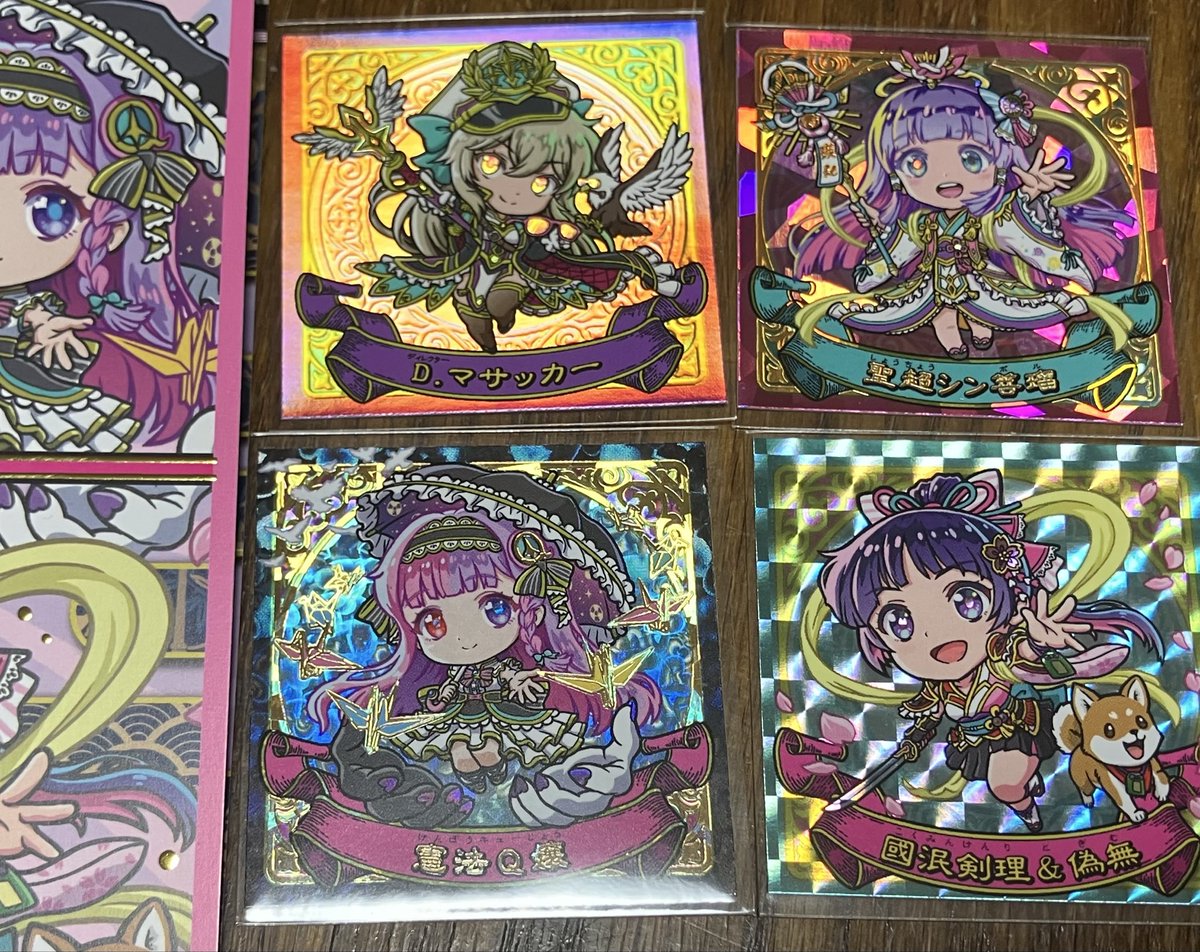 ◎お決まりページ◎ ガラクティカさんの憲法Q嬢シール素敵