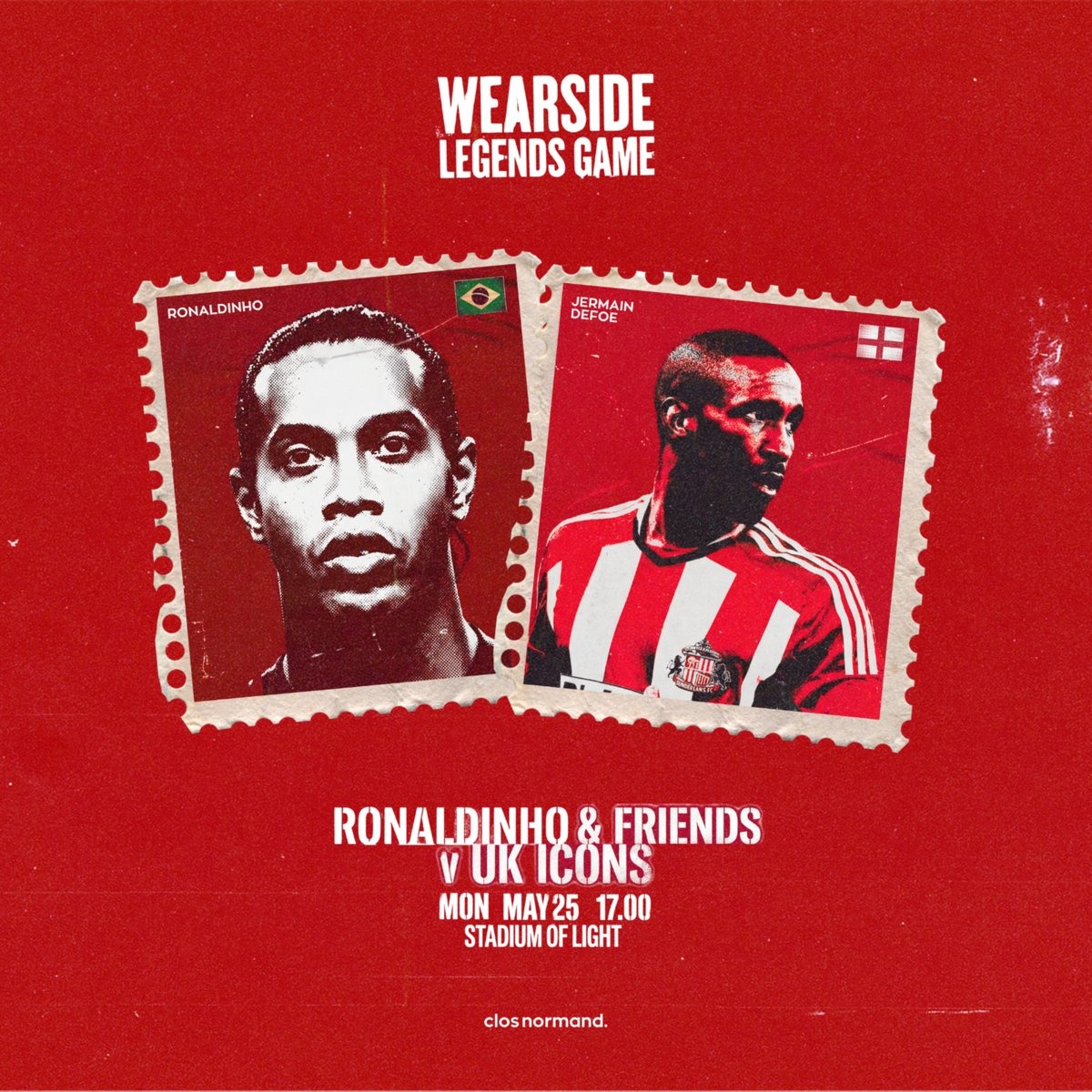 SunderlandAFC's tweet photo. Ronaldinho 🆚 Defoe

It's an iconic battle set to take place at the Stadium of Light 🤩👇