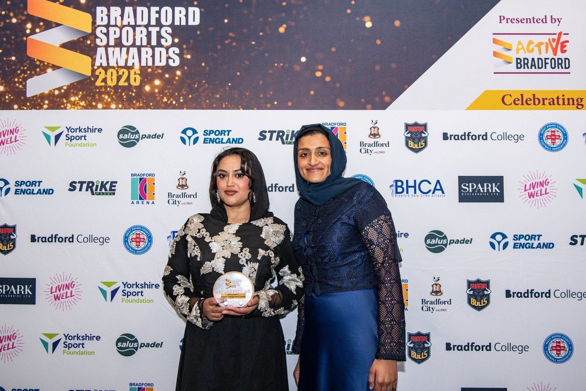 Active_Bradford's tweet photo. Your Bradford Sports Awards photos are here!

What a night to remember. View and download your photos here https://t.co/Y9hP2VjLHq

A huge thank you to everyone who joined us, and to all our finalist and winners.

#BSA26 #ActiveBradford https://t.co/FQntLuIxPD