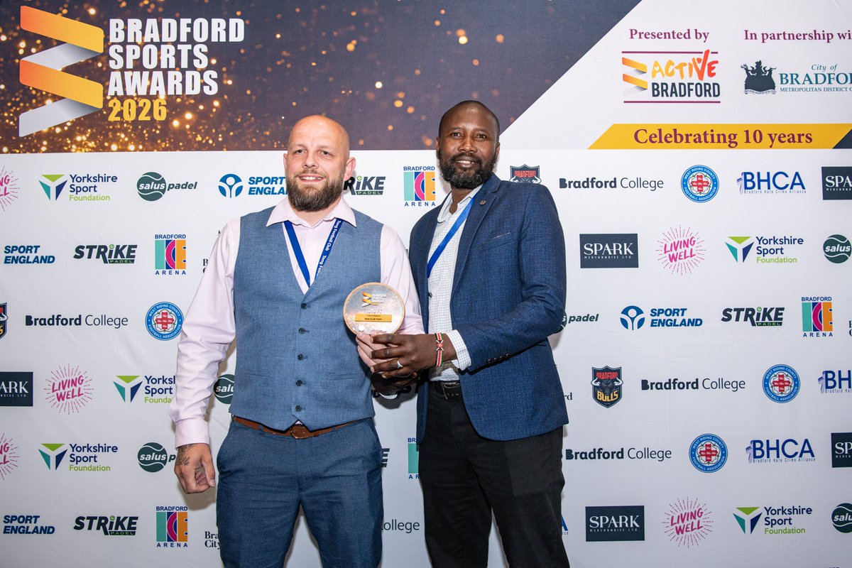 Active_Bradford's tweet photo. Your Bradford Sports Awards photos are here!

What a night to remember. View and download your photos here https://t.co/Y9hP2VjLHq

A huge thank you to everyone who joined us, and to all our finalist and winners.

#BSA26 #ActiveBradford https://t.co/FQntLuIxPD