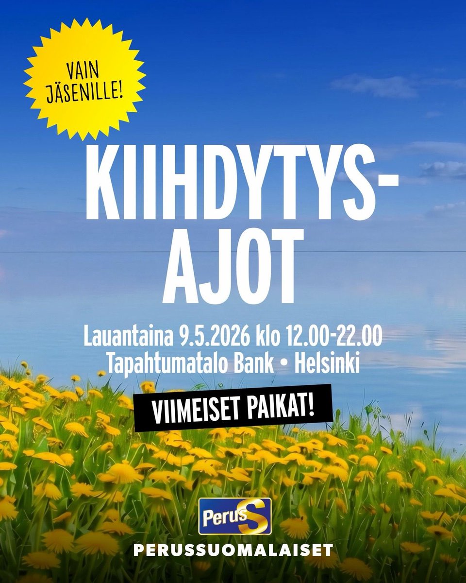 Perussuomalaiset tweet media