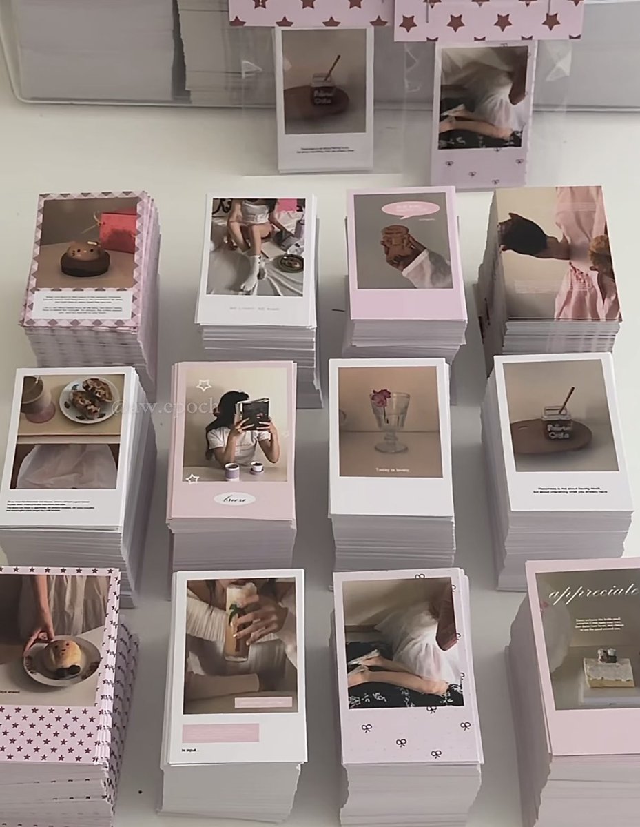 Jellysparrow2's tweet photo. 5) Polaroid Card Set | 12 Cards
มี 2 แบบ แบบด้าน/แบบเงา
Set ละ 65.- https://t.co/ZaKRGY4O5E