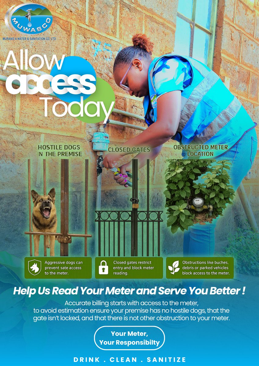 Murang'a Water & Sanitation Company LTD tweet media