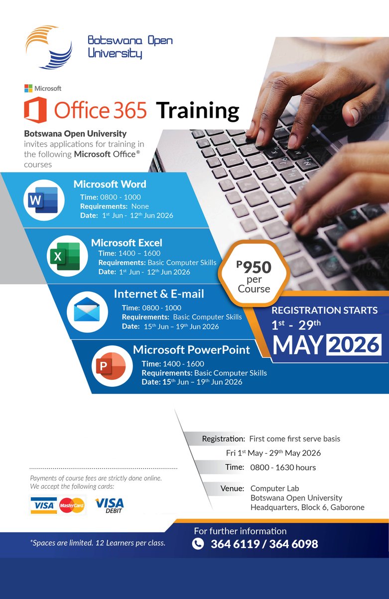 Botswana Open University tweet media