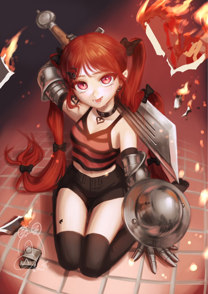 ino_panda3's tweet image. このようなイラストを描いています✏️
もっと成長したいです！

#イラスト　#illustration  #創作