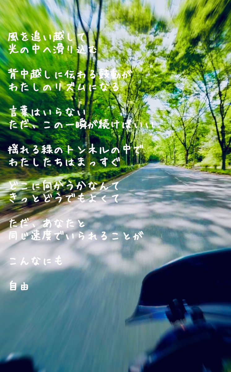 ＃詩
＃自由